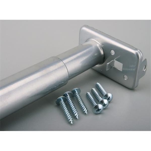 John Sterling 30in. To 48in. Platinum Adjustable Closet Rod RP0022-30-4 RP0022-30/48 - main